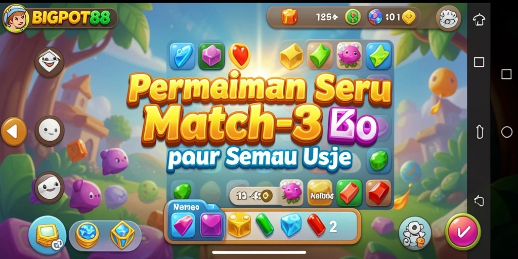 Tampilan gameplay BIGPOT88 yang penuh warna dan menarik.