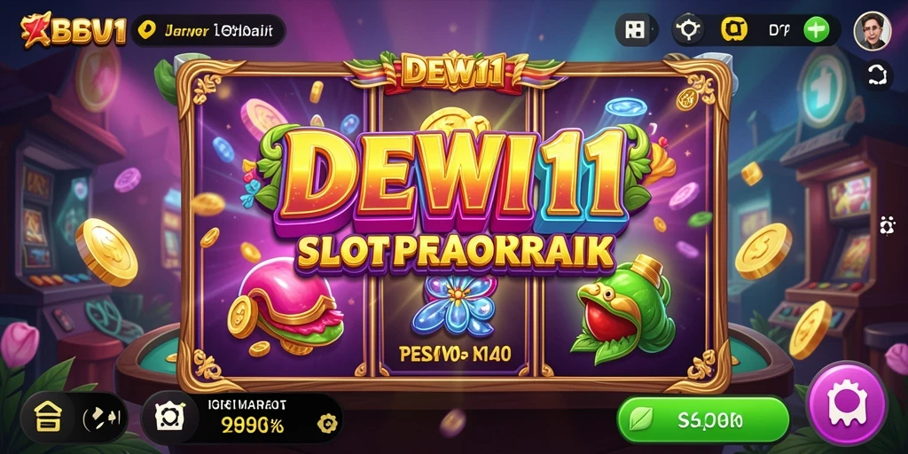 Screenshot gameplay DEWI11 menampilkan keseruan permainan slot yang menawan.