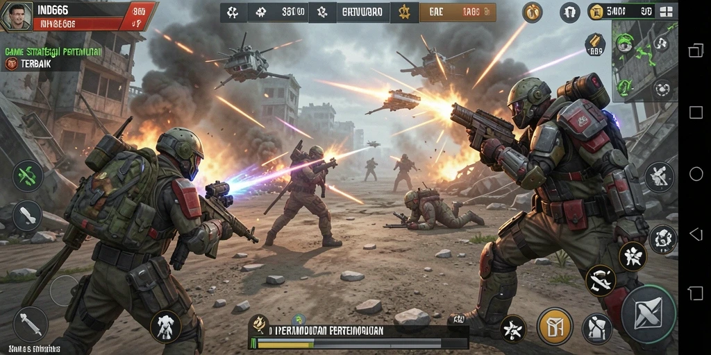 Tangkap momen seru dari gameplay SLG di IND666.