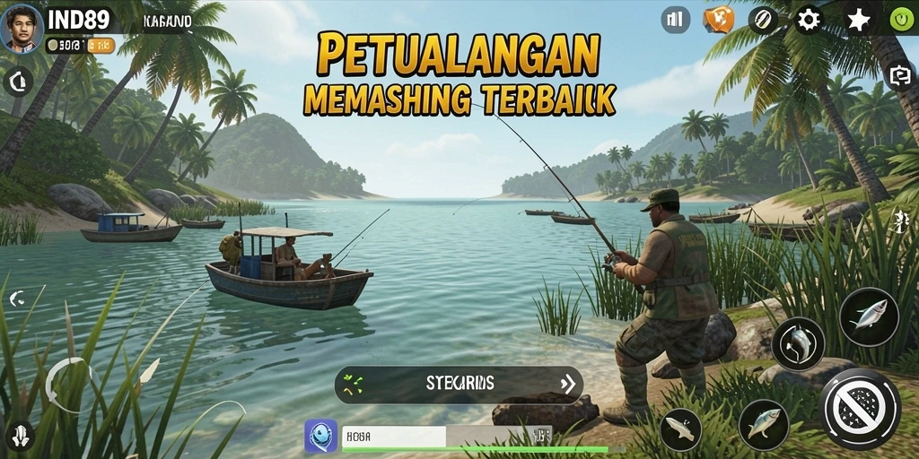 Tangkapan besar di IND89, pengalaman memancing yang nyata.