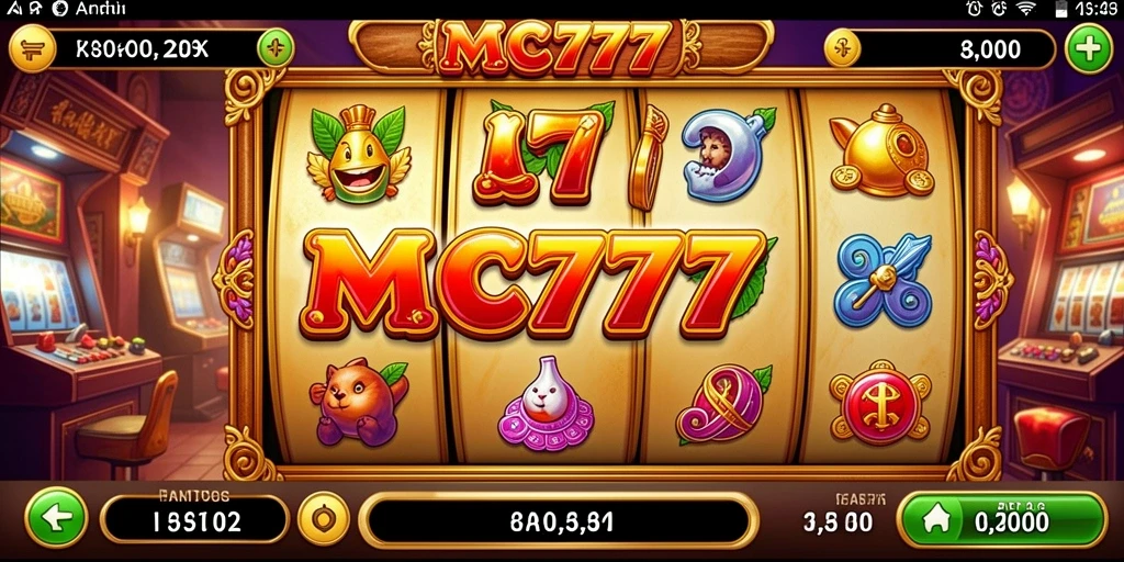 Tampilan gameplay Slot yang menantang dan menghibur.