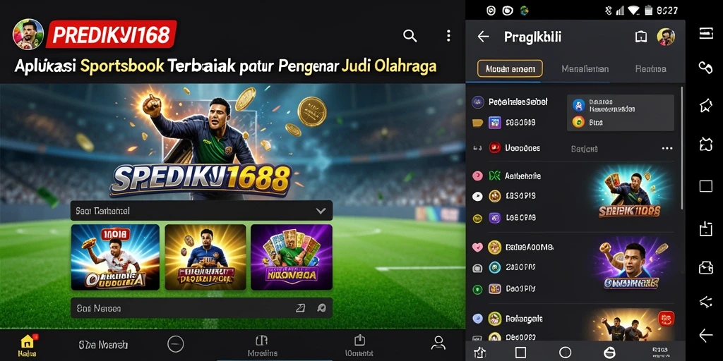 Tampilan screenshot utama PREDIKSI168 menampilkan taruhan olahraga yang menarik.