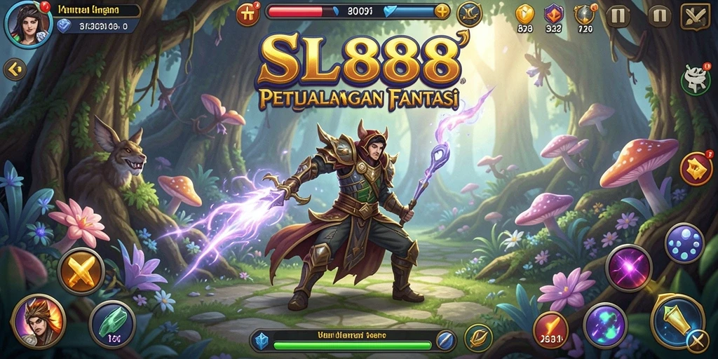Tampilan gameplay SL888 yang memukau dalam petualangan seru.