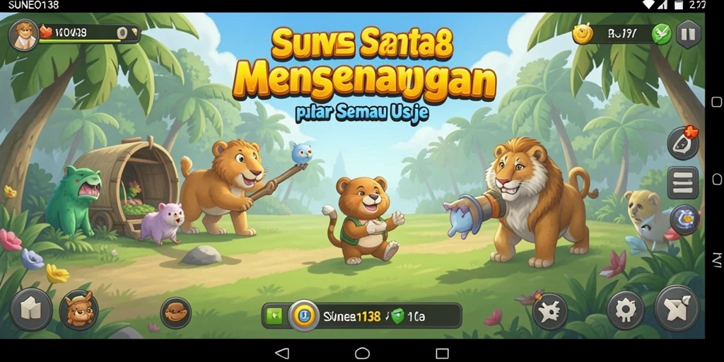 Screenshot utama SUNEO138 menampilkan gameplay casual yang mengasyikkan.