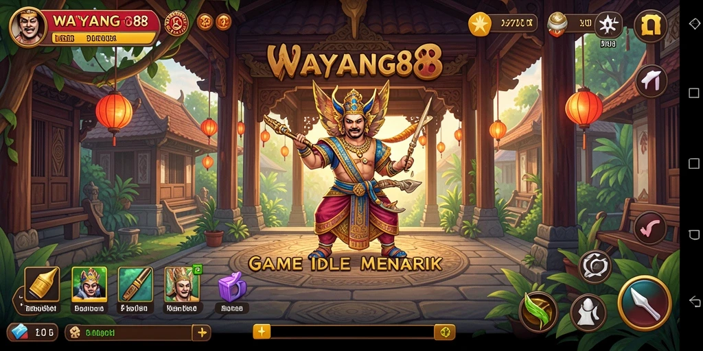 Tampilan gameplay WAYANG88 yang menarik dan interaktif.